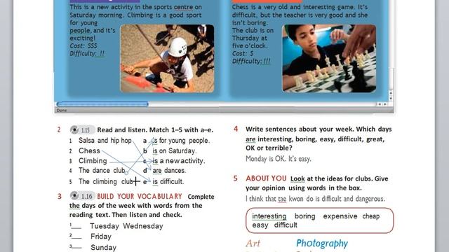 English plus 5 Sports SB p.14 смотреть онлайн