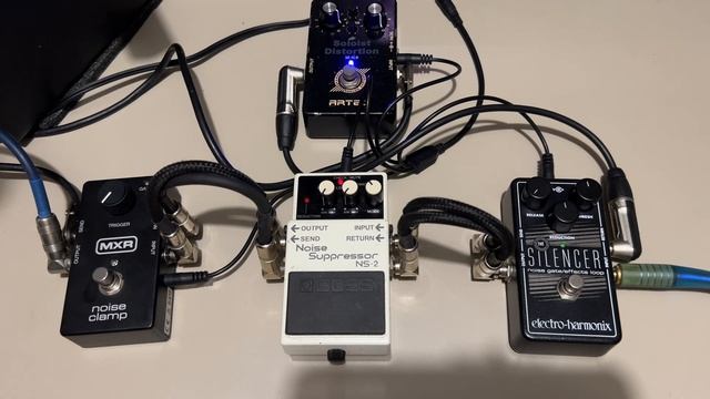 Noise Gate Comparison (After Distortion & Using Loop) MXR Noise Clamp, Boss NS-2 & EHX The Silencer смотреть онлайн