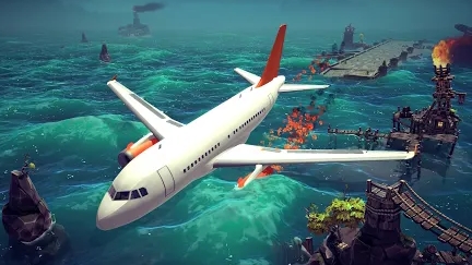 Самолеты падают в воду смотреть онлайн