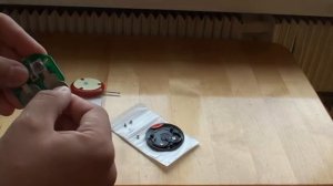 Как заменить батарейку в кнопке вызова персонала SNAP-110