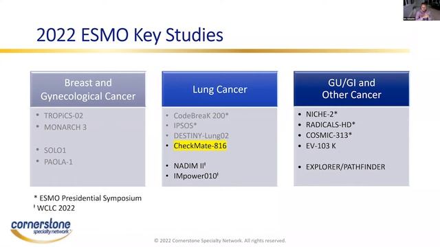 ESMO 2022, Dr. Schaefer смотреть онлайн