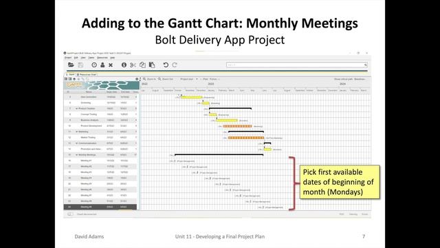 Unit 11 - Developing a Final Project Plan смотреть онлайн