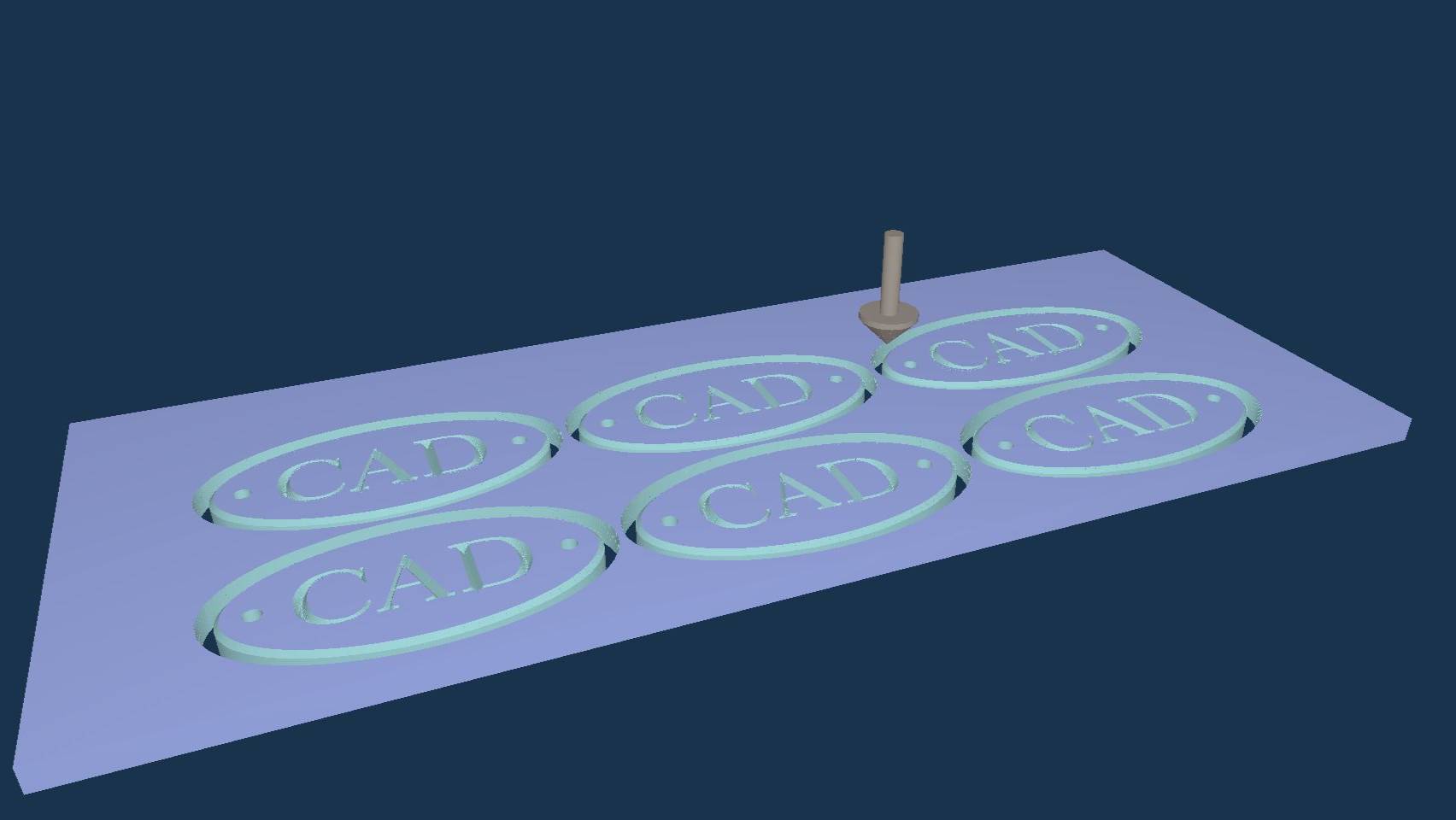 FreeCAD.#125. Верстак CAM. УП. Нескольких инструментов и массивов. Де- и Активация операций смотреть онлайн