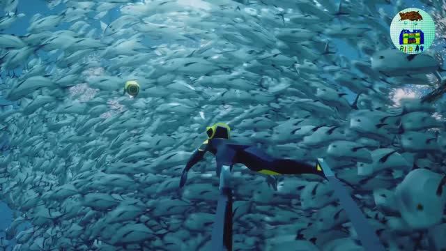 ABZU. 2 Только игровой процесс. Без комментария.