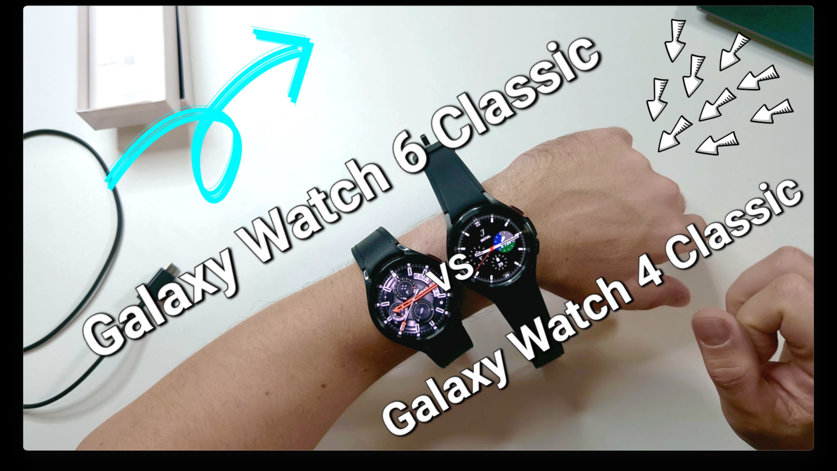 Сравнение Samsung Galaxy watch 4 Classic VS Galaxy Watch Classic 6 смотреть онлайн