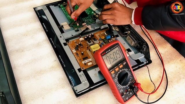 How To Repair Sony 22 Inch LED TV Sound Ok But No Picture Problem MODEL NO - KLV-22P402B смотреть онлайн