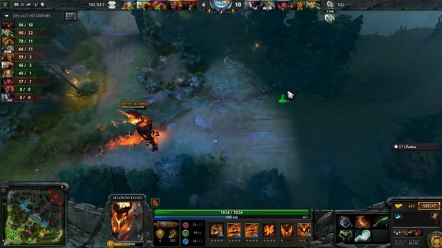 Arteezy (Shadow Fiend) - TEAM SECRET vs. VG @ Dota 2 Asia Championship 2015 смотреть онлайн
