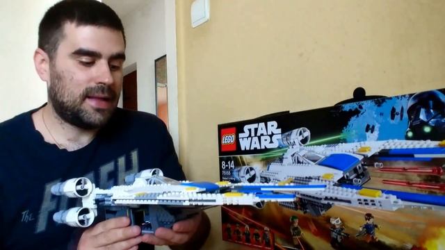 07# Lego Star Wars U-Wing fighter bemutató, elemzés смотреть онлайн