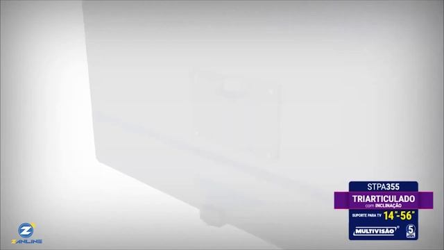 Como montar seu suporte STPA355PR articulado para Tvs de 14"a 56" Multivisão Zanline смотреть онлайн