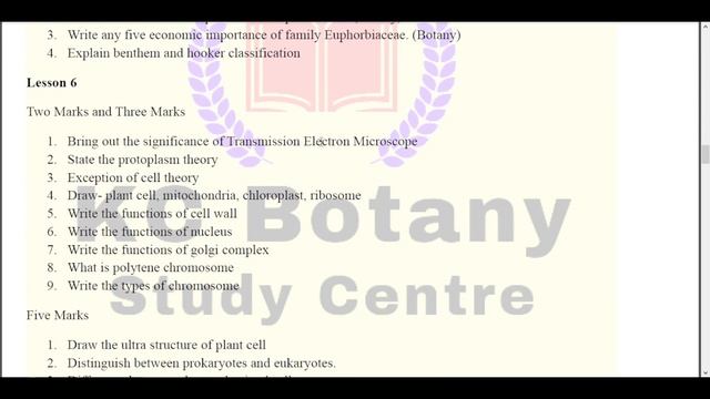 11th Botany and Bio Botany Important 2,3,5 Mark Questions| Public Exam 2024| All Lessons смотреть онлайн