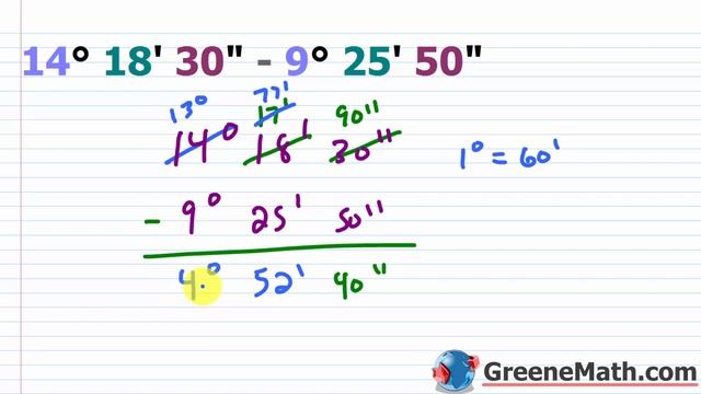 Angle Measures in Degrees, Minutes, and Seconds | Converting between DMS and Decimal Degrees смотреть онлайн