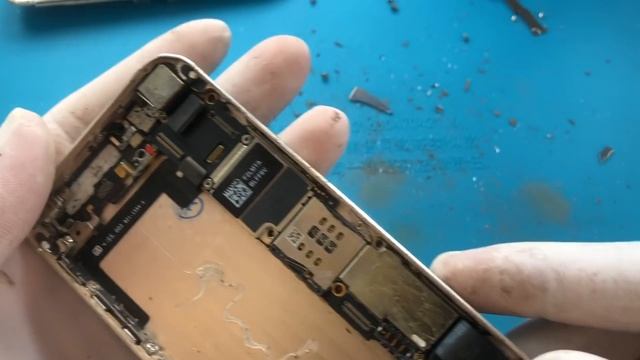 iPhone 5s How to Restoration destroyed abandoned phone | broken phone смотреть онлайн