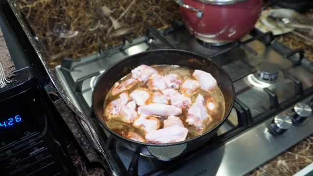 Глазированные крылья! простой и вкусный #рецепт смотреть онлайн