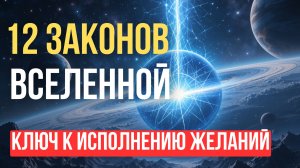 Только 1% Людей Знают Эти Законы Вселенной И ЛЕГКО ПОЛУЧАЮТ ВСЁ ЖЕЛАЕМОЕ!