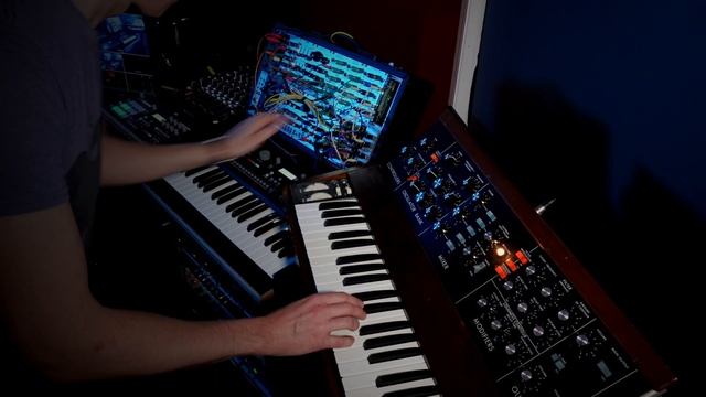 Salt Core - Minimoog D, Elektron RYTM, Modular Synth, Play Model 1 mixer смотреть онлайн