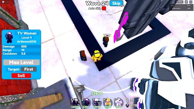 🔥ИГРАЮ В 🚽Toilet Tower Defense ТОЛЬКО ТВ ЮНИТЫ смотреть онлайн