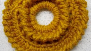 Ирландский кружевной мотив крючком.