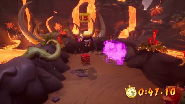 Crash Bandicoot™ 4: Desafio de tempo da fase Combustivel Fóssil смотреть онлайн