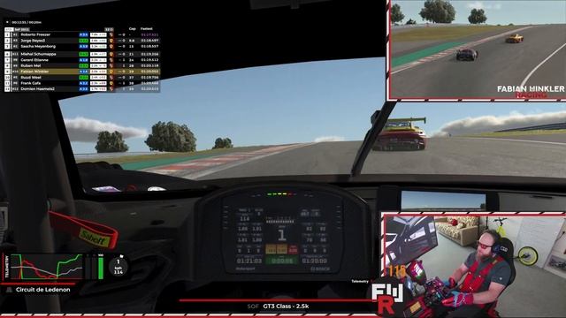 Battle Of The Minds | Fanatec GT3 Challenge - Circuit de Lédenon | Ferrari 296 GT3 смотреть онлайн