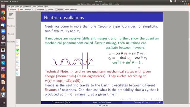 How does the Sun shine? How do we know this ? by Prof. D. Indumathi смотреть онлайн