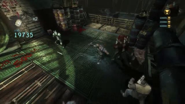 Batman:Arkham Origins - Deathstroke challenge maps Part 3 - Overflow смотреть онлайн