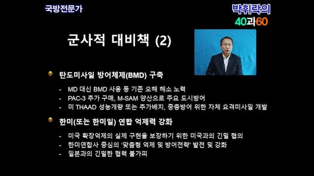 [박휘락TV 40과60] 북핵 머리에 이고 살기 2 смотреть онлайн