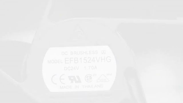 EFB1524VHG 24V 1.70A 2wires Cooling Fan смотреть онлайн