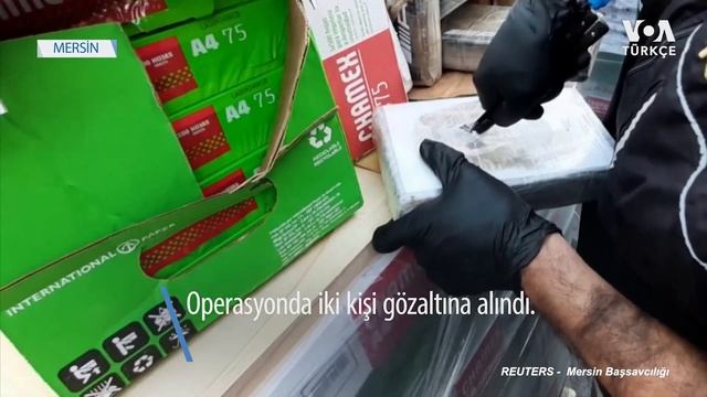 Brezilya’dan Mersin’e Gelen Gemide Kokain Ele Geçirildi смотреть онлайн