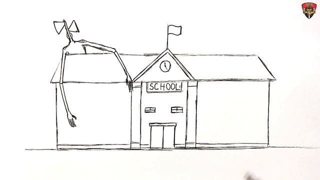 How to draw a Siren Head in School смотреть онлайн