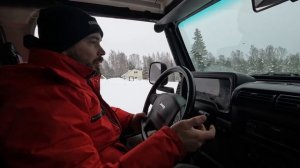 Нарезанная MT резина в снегу. Первый тест