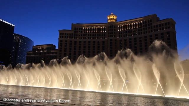 Блистательный Las-Vegas✨ Поющие фонтаны Bellagio ⛲ ТОП 10 дневных и ночных композиций