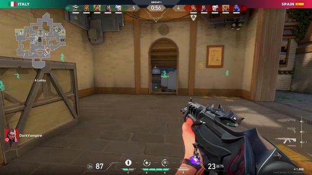 Italia vs Spagna - Day 2 Game 1 | Valorant Spike Nations of Twitch смотреть онлайн