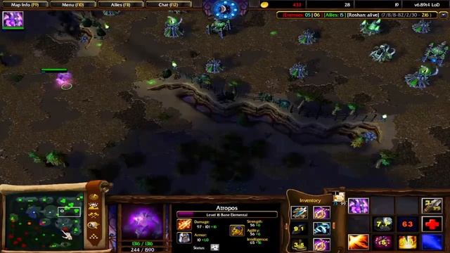 Slayer + Bane Elementral - Just 1 DC changed result | DOTA LoD Long Match смотреть онлайн