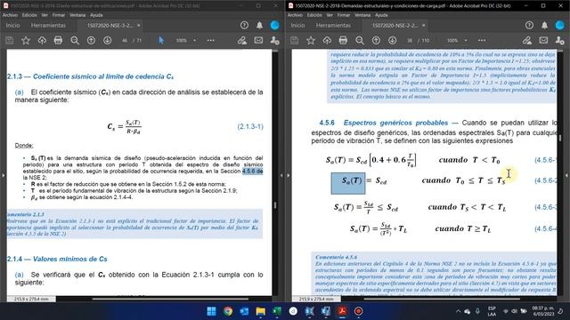 Parte 2: Cálculo de cortante basal al límite de cedencia (Peso sísmico en ETABS) смотреть онлайн