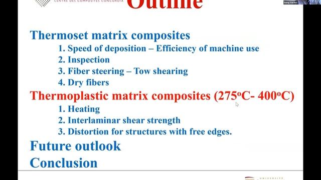 Recent Advances and Challenges in Automated Composites Manufacturing – Suong Van Hoa (ACM5 2021) смотреть онлайн