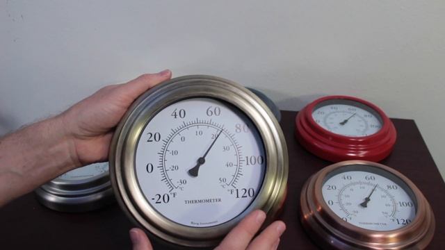 Bjerg Instruments 8 inch Wall Thermometer смотреть онлайн