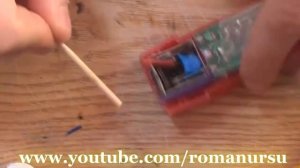 Как сделать мини электрошокер своими руками   How to make a mini electric shocker