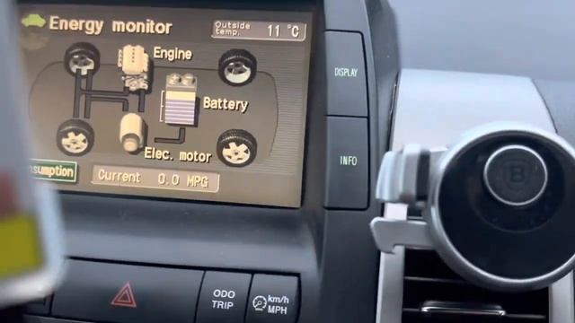 Prius Toyota Speedometer Mile To Kilometres