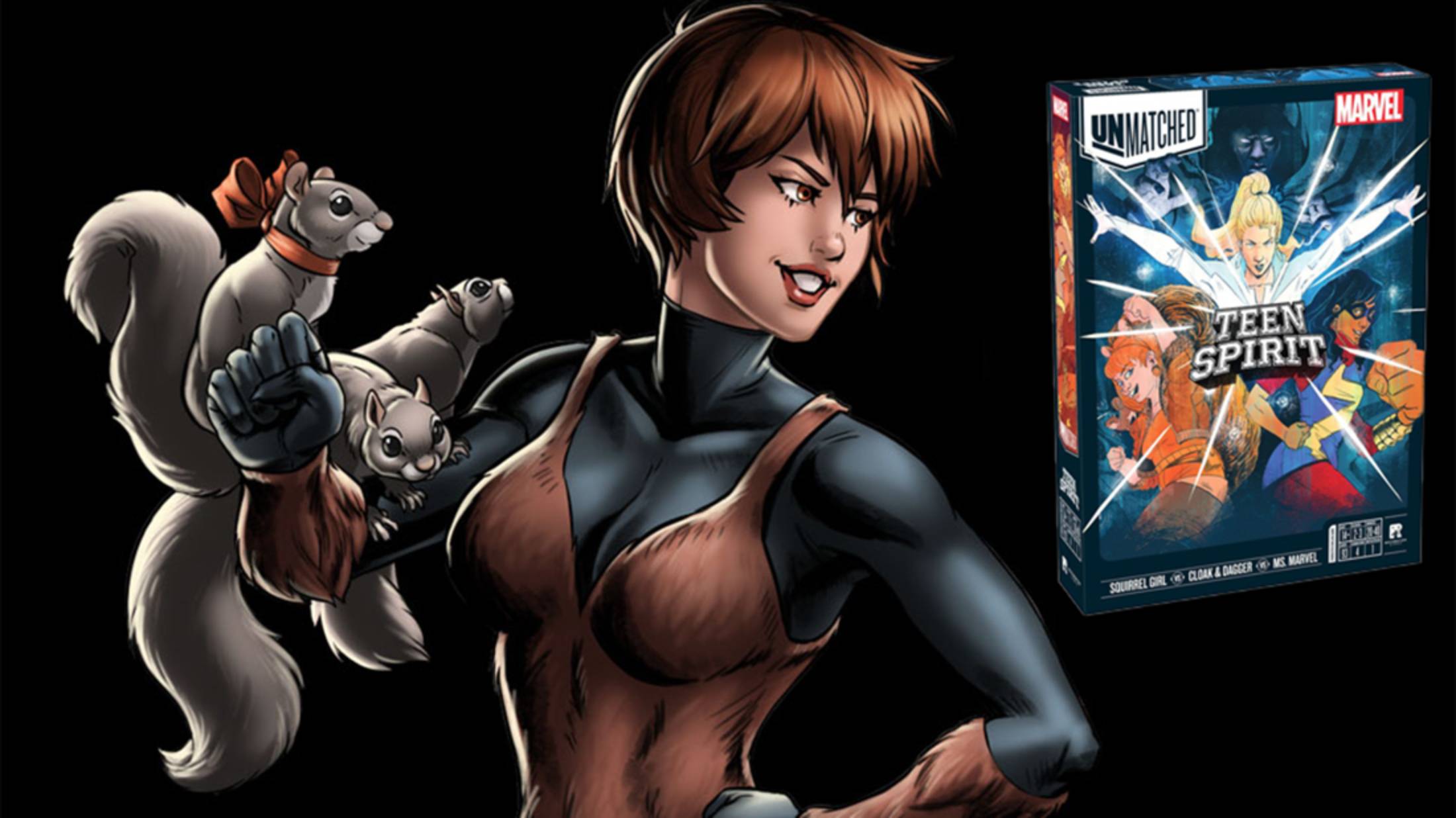 "Unmatched: Teen Spirit" (Дух юности) - Распаковка настольной игры