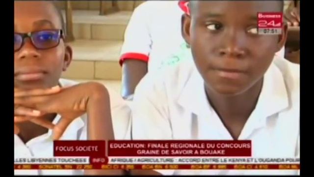 Business 24/Focus éco- Education : Finale Régionale Du Concours Graine De Savoir à Bouaké