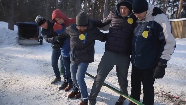 Зимний тимбилдинг для иностранных гостей, от агентства 