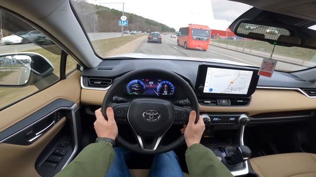 2024 Toyota RAV4 2.5 Hybrid POV Test Drive   @DRIVEWAVE1