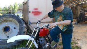 Умер Чешский трактор и заводим старый мотоцикл!