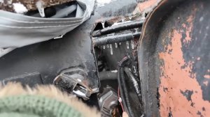 Трактор ДТ-75 на UZ  -  теперь будет бульдозер!