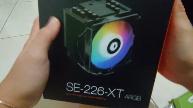 UNBOXING ID COOLING SE-226-XT ARGB CPU Cooler (Intel/AMD) смотреть онлайн