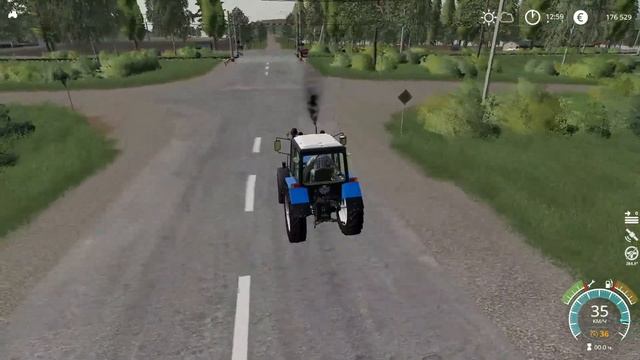 Колхоз СПК "Удмуртия". Занимаемся полями. Набираем 200 подписчиков. FS 19 Стрим. смотреть онлайн