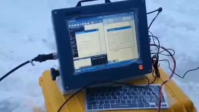 SOUTH Echosounder SDE-28S+ Worked In The Arctic Region.