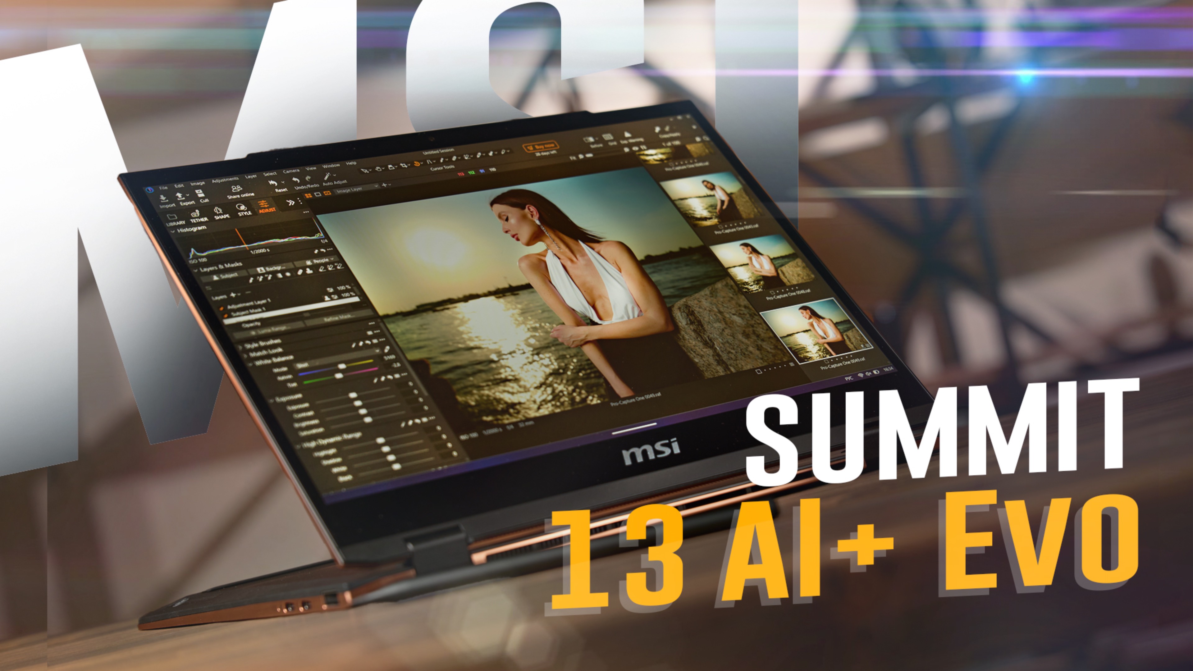 Обзор MSI Summit 13 AI+ Evo. Мощный трансформер с искусственным интеллектом смотреть онлайн