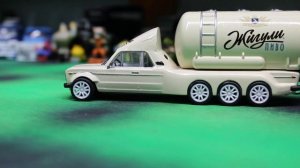ВАЗ-2106 «Жигули» «Жигули» с прицепом. DeAgostini 1:43.Тюнинг модели.