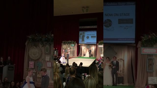 Cute Kids Gray Tuxedo At The Wichita Bridal Expo